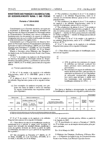 Portaria 293-A/2002 (181 KB)