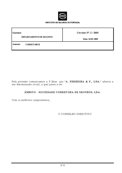 Circular nº 2/2005 (68 KB)