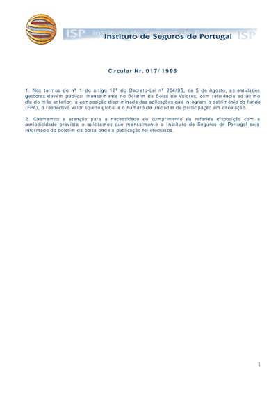 Circular nº 17/1996 (34 KB)