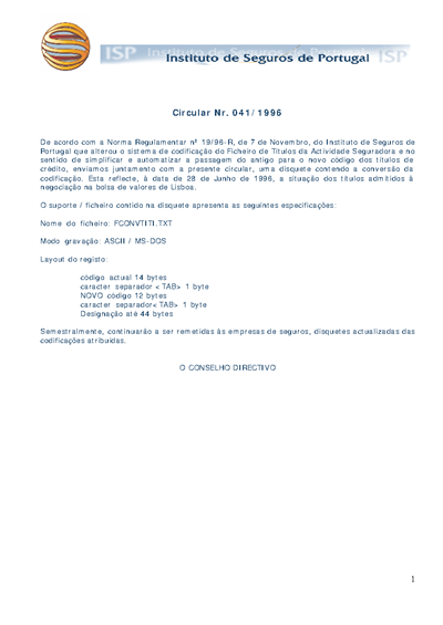 Circular nº 41/1996 (35 KB)